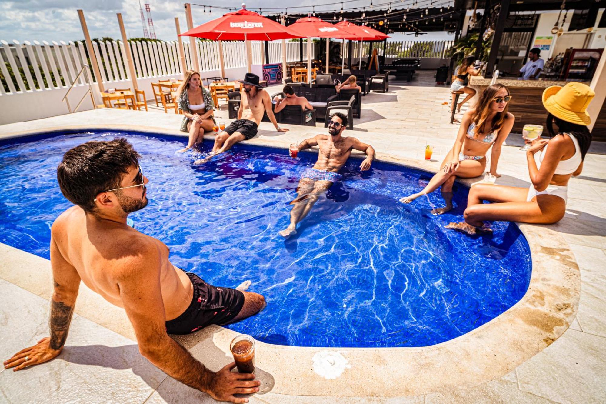 Digital Nomads Hotel & Coliving Cancún Exterior foto